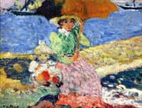 Mother and Child by the Sea