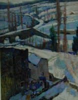 Neige à Saint Amand