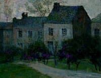 Le Verger devant la maison