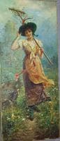 The Spring Flower Picker