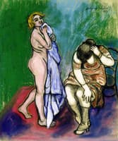 Two Woman at Their Toilette