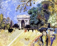 The Arc de Triomphe