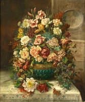 Still Life with Pot of Flowers
