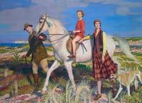 Four Loves I found, a Woman, a Child, a Horse and a Hound