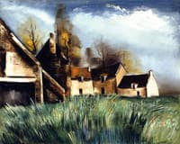 House and Fields of Wheat