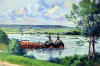 Méricourt, Barges and Tug Boats