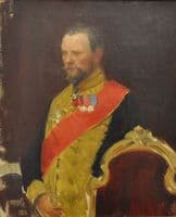 Portrait of Sergey Rukhlov, minister of transport (study)