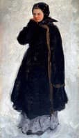 Girl with a Blue Headscarf