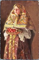 Portrait Of A Young Russian Woman