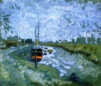 Barge on the Canal