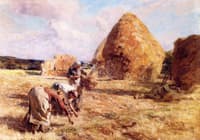 Gleaners near the Haystacks