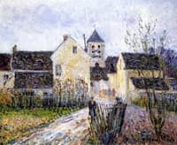 Entrance of the Village of Osny near Pontoise