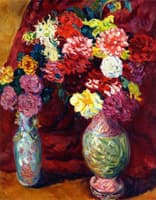 Two Vases of Flowers