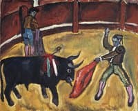 Bullfight. Study