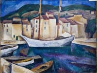 Cassis. Boats