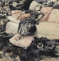 The Woman With A Cat