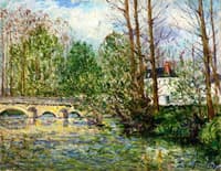 Spring Landscape at Lavardin, Loir-et-Cher