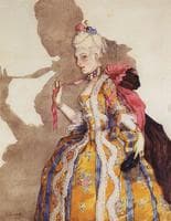 Design of Costume for Dancer T. Karsavina
