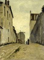 Montmartre, la Rue du Mont Cenis