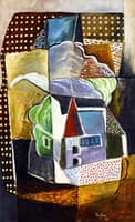 Landscape with Hotel