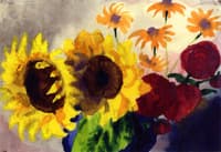 Bouquet with Sunflowers