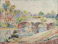 Enfants sur un petit pont