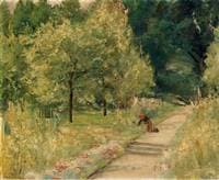 Gardener in the Wannsee Garden