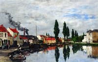 Brussels, the Canal de Louvain