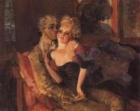 Lovers. Evening