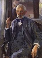 Portrait of Andrei Somov, the Artist's Father