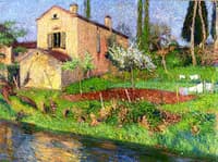 La Maison de Marie-Louise au Printemps à la Bastide-du-Vert