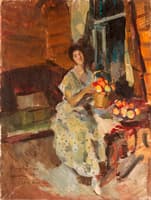 Lady with Apples