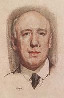Portrait of F. Sologub