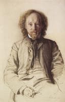 Portrait of Poet and Writer V. Ivanov