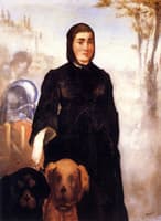 A Woman with Dogs