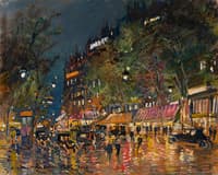 Grand Boulevard pres de la Bastille