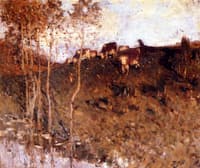 Cows in a Landscape