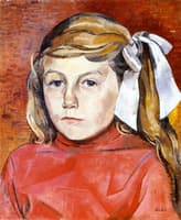 Little Girl in a Red Dress