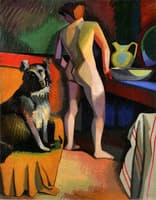 Woman with Dog