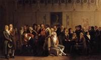 Meeting of Artists in Isabey's Studio