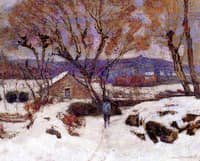 Snow at Murol