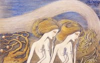 Women in a Garden