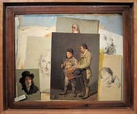 Trompe l'œil dit aux dessins et aux savoyards