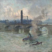 Steamboats on the Thames