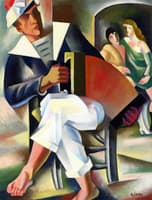Sailor with Accordion