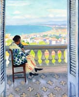 Madame Albert Marquet Reading