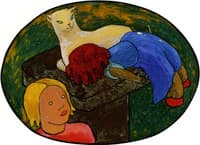 Doll, Cat and Child