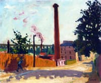 Arceuil, the Factory and Aqueduct