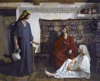 Jésus chez Marthe et Marie