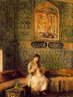 Woman Embroidering